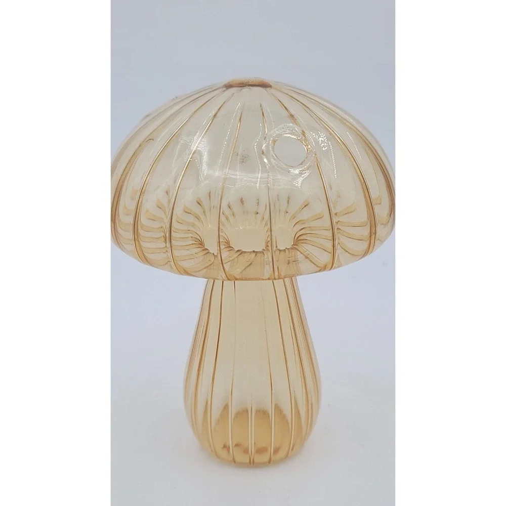 Transparent Jelly Color Mushroom Glass Vase Aromatherapy Bottle Home Small Vase‎